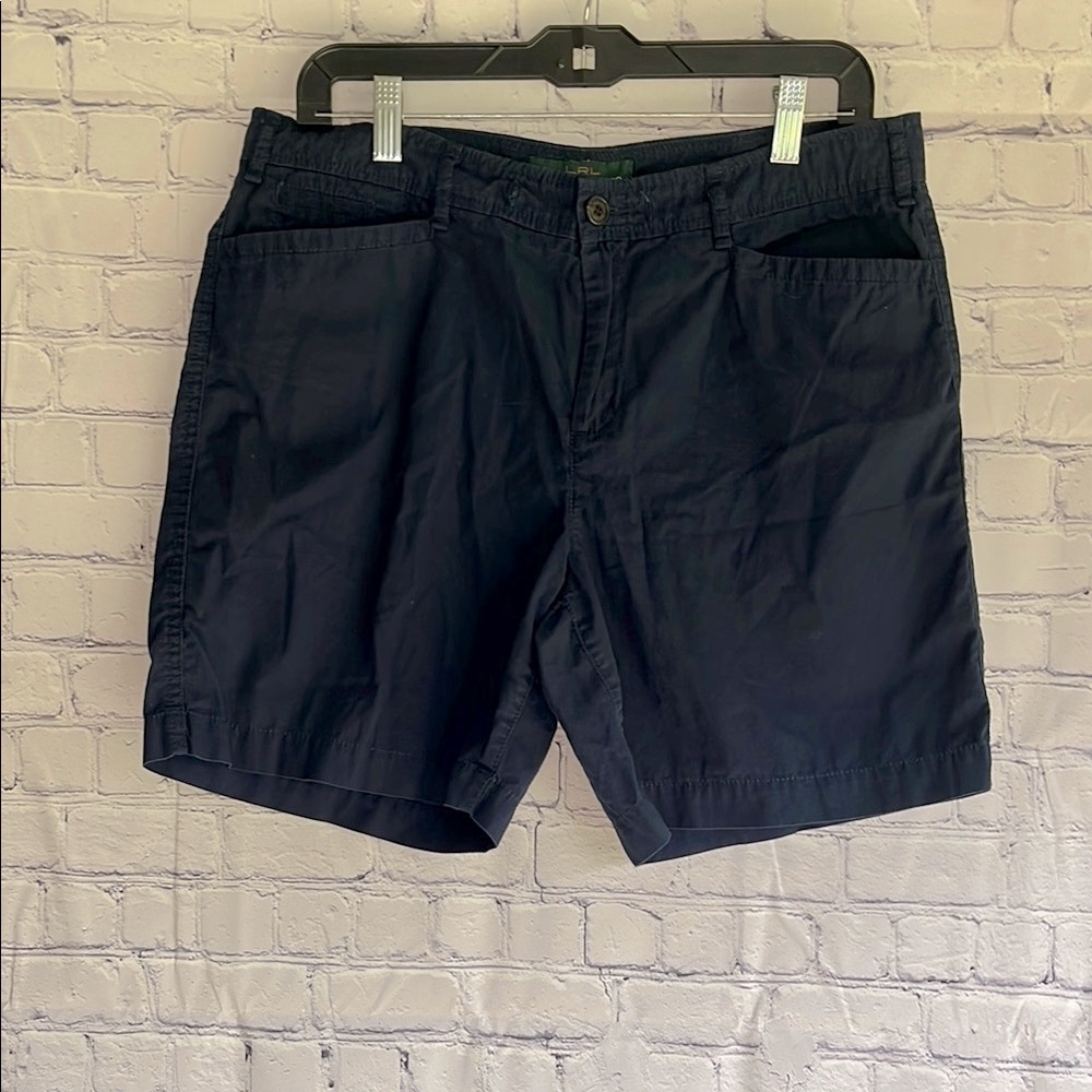 Lauren Ralph Lauren Navy Blue‎ Shorts Womans size 10